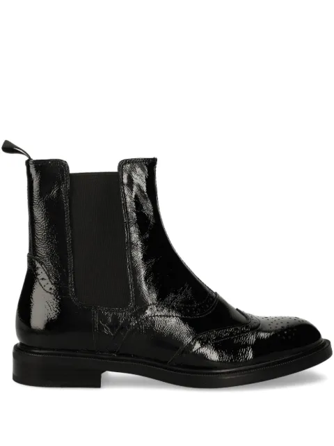 VAGABOND 30mm Amina patent leather Chelsea boots