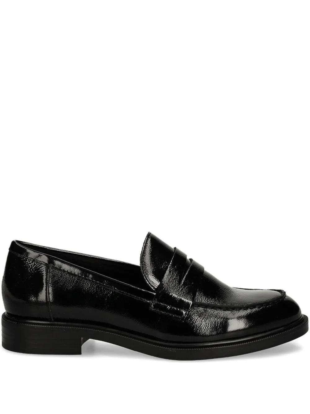 VAGABOND Amina leather penny loafers Black