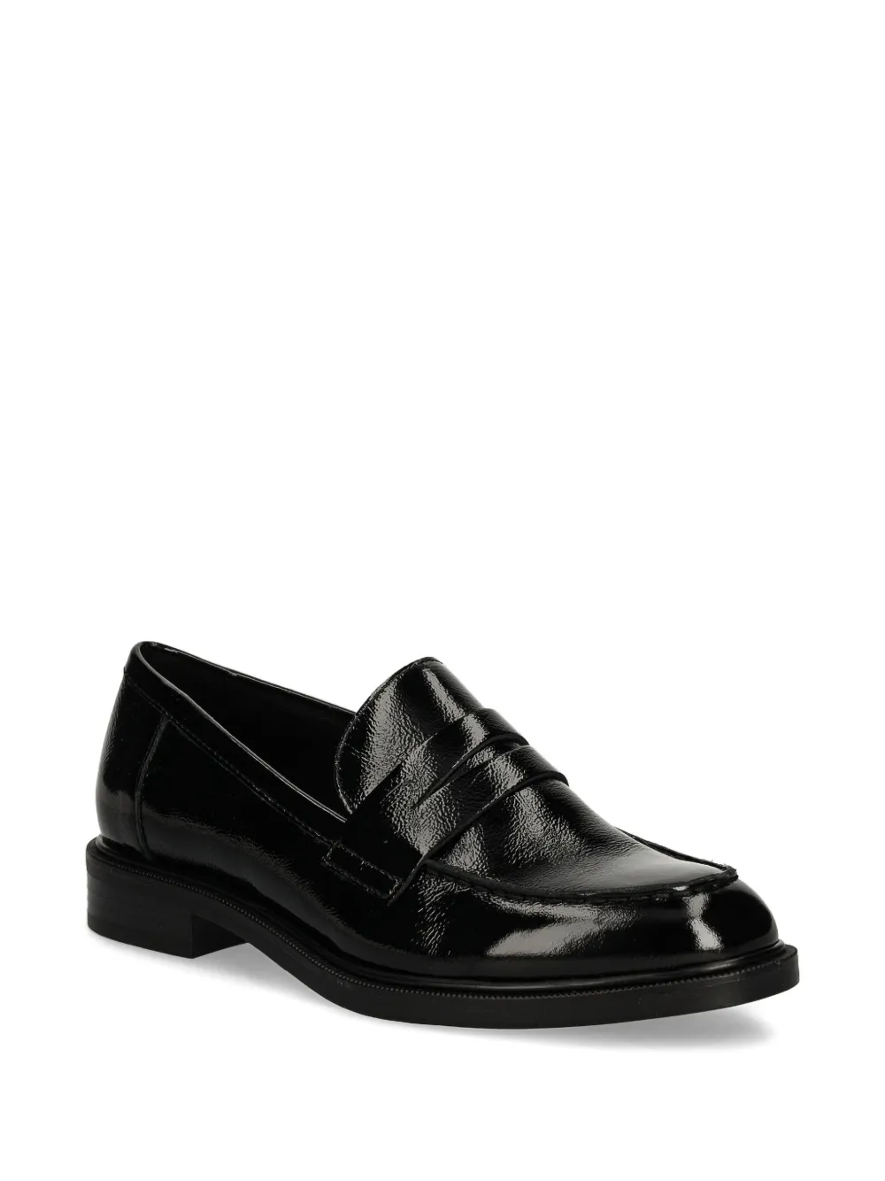 VAGABOND Amina leather penny loafers Black