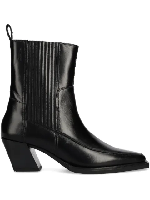 VAGABOND 62mm Alina pointed-toe elastic-panel boots