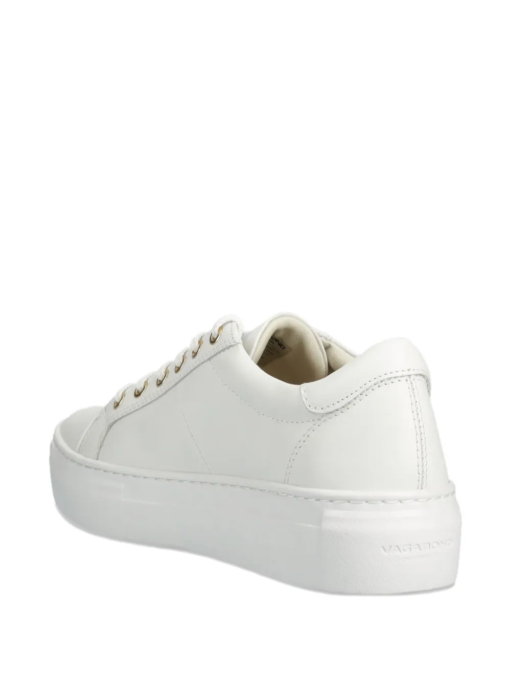Vagabond Zoe Lace-up Platform Sneakers In White