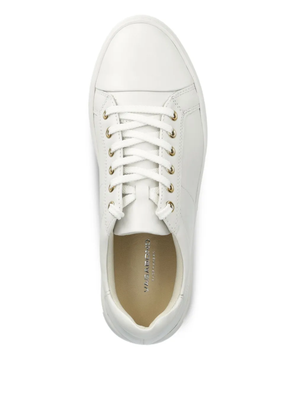 Vagabond Zoe Lace-up Platform Sneakers In White