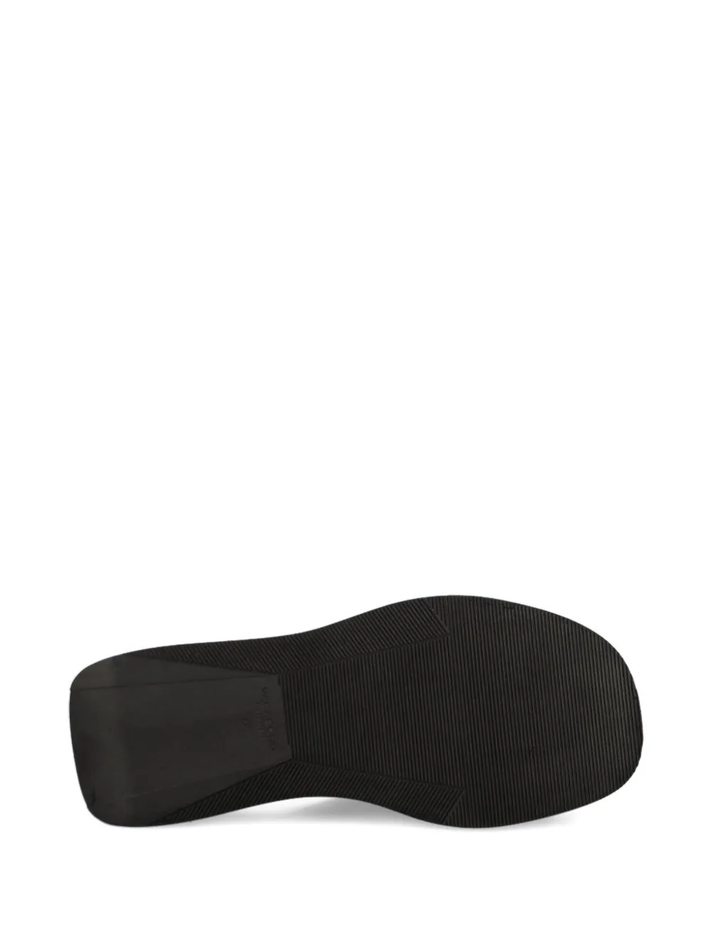 VAGABOND platform leather sandals Black