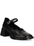VAGABOND buckle-strap block-heeled pumps - Black