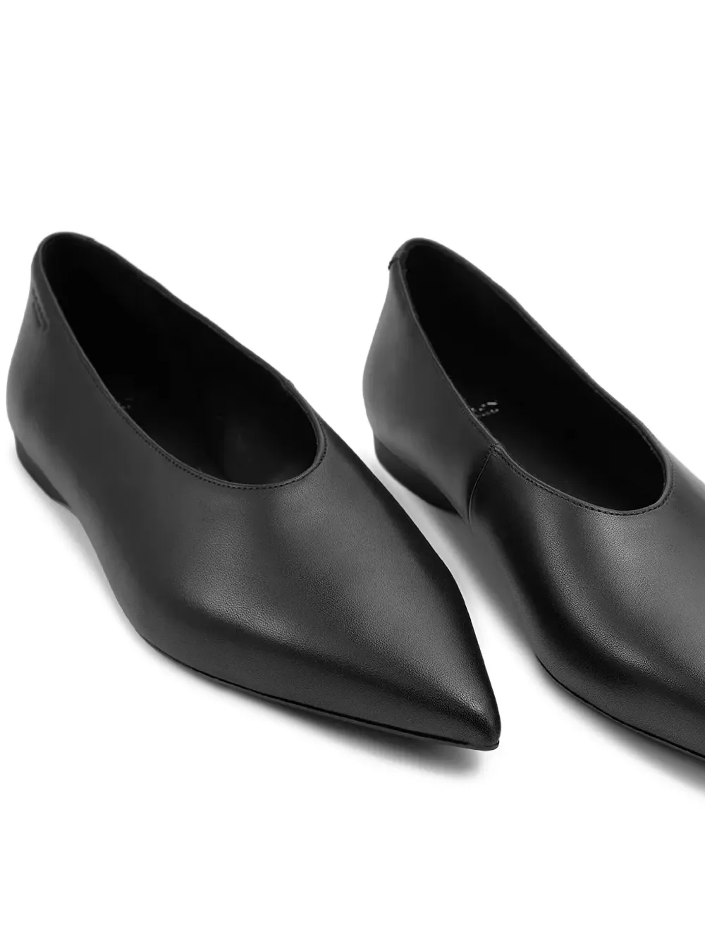 VAGABOND Hermine ballerina's met puntige neus Zwart