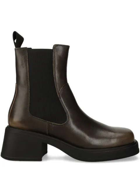 VAGABOND 50mm Dorah block-heel Chelsea boots