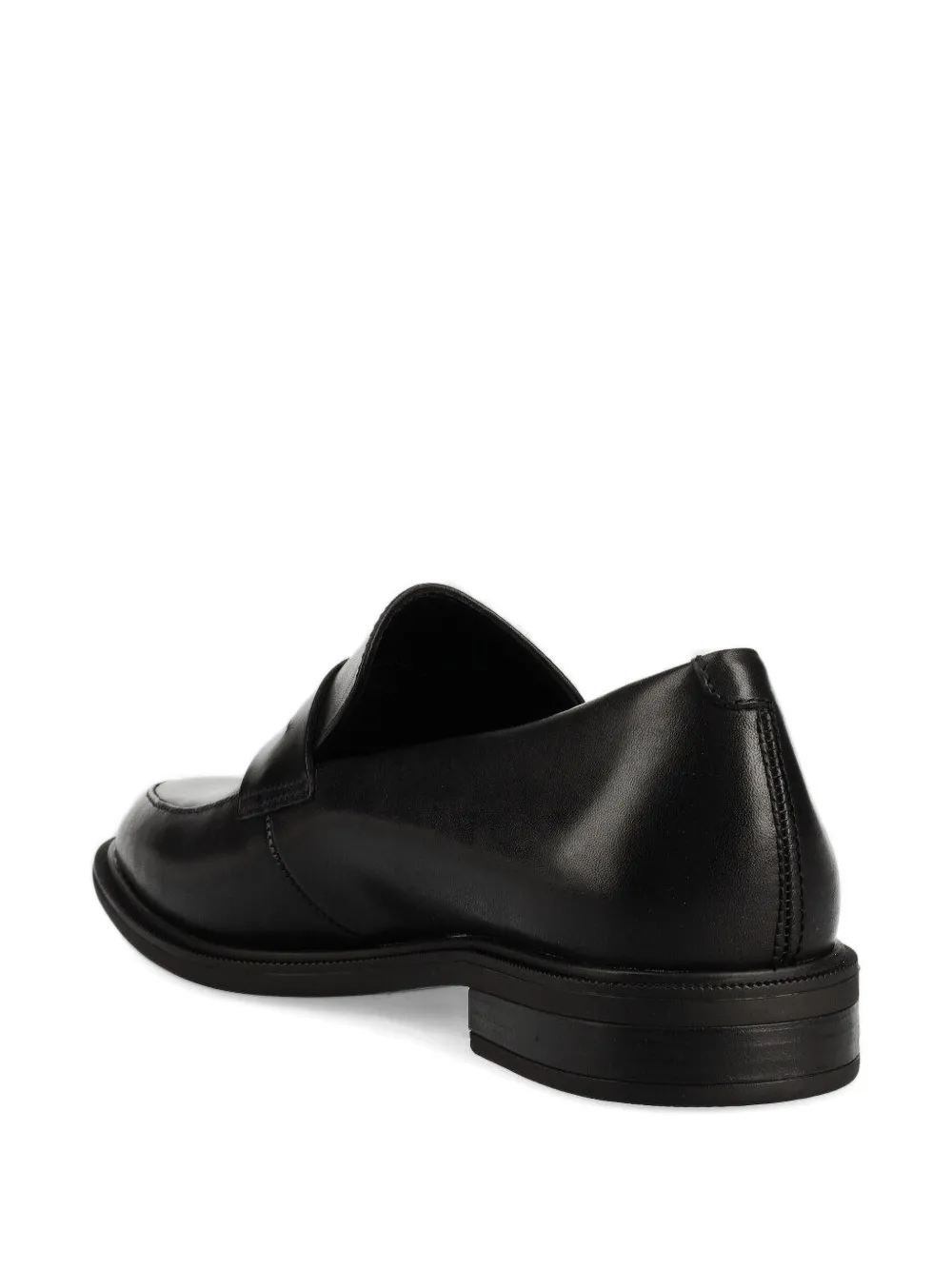 VAGABOND penny-strap leather loafers Black