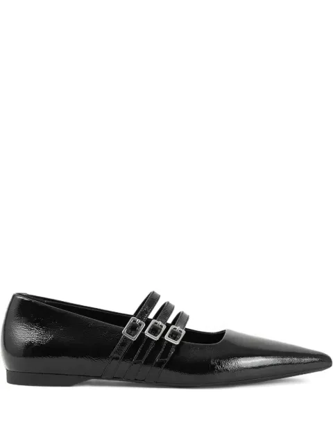 VAGABOND Hermine pointed-toe buckle flats