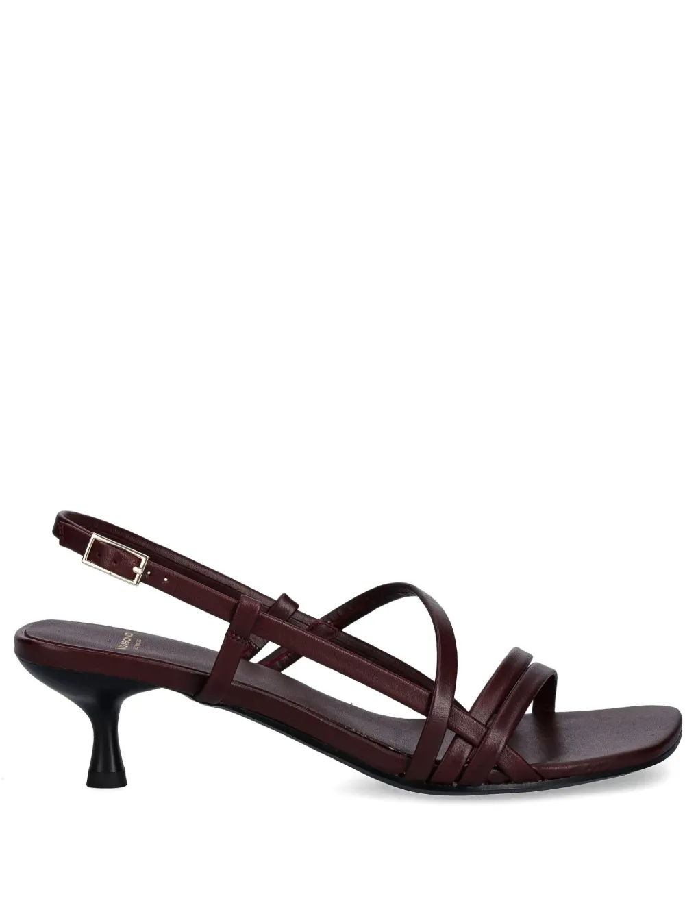 VAGABOND 47mm Jonna crossover kitten-heel sandals Red