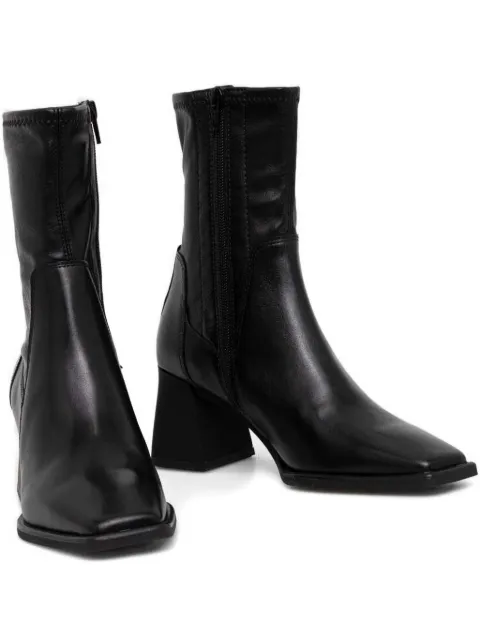 VAGABOND square-toe block-heel boots