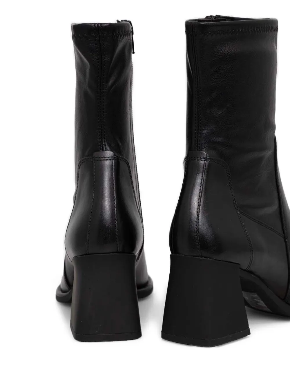 VAGABOND square-toe block-heel boots Black
