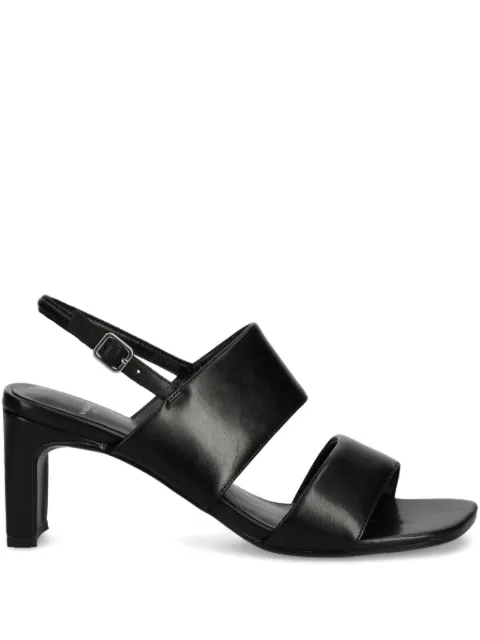 VAGABOND double-stripe slingback leather sandals