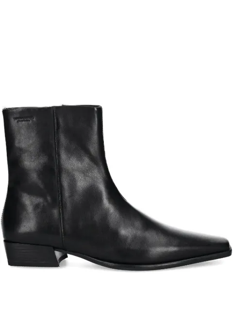VAGABOND zip-detail pointed-toe boots