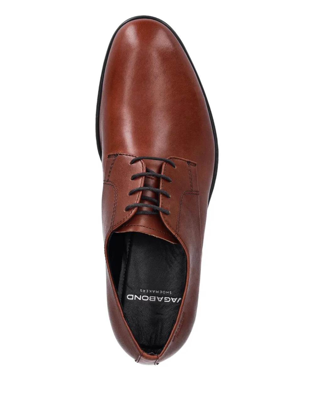 VAGABOND leather derby shoes Brown