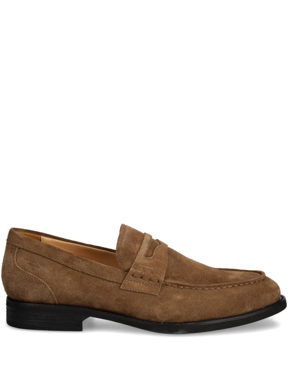 VAGABOND suede penny loafers Brown