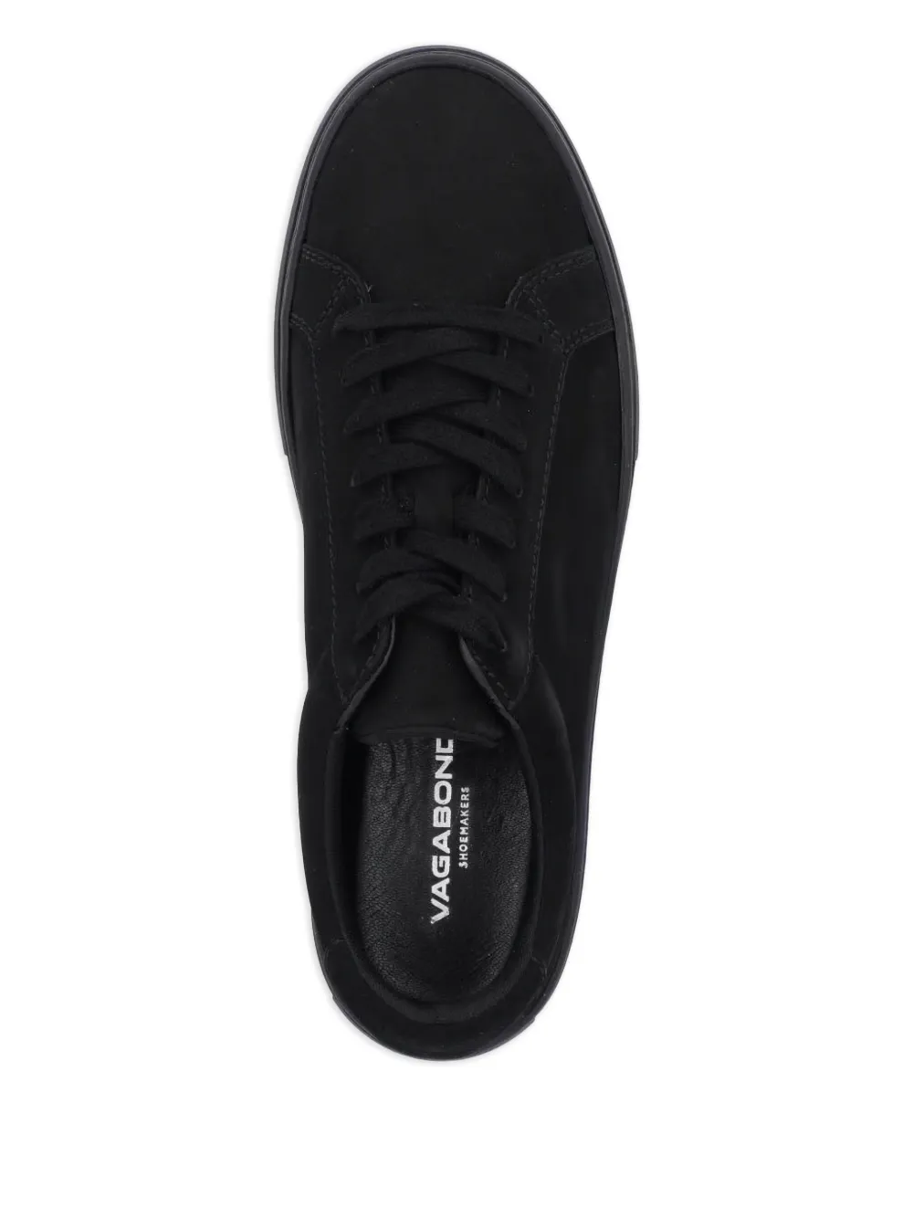 VAGABOND Sneakers met suède vlakken Zwart