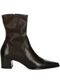 VAGABOND Giselle pointed-toe block-heel ankle boots - Brown
