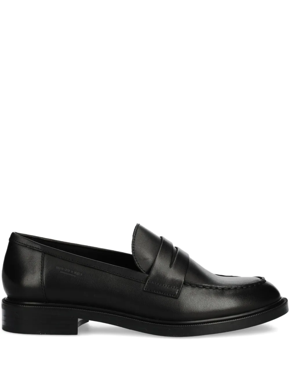 VAGABOND Amina leather penny loafers Black