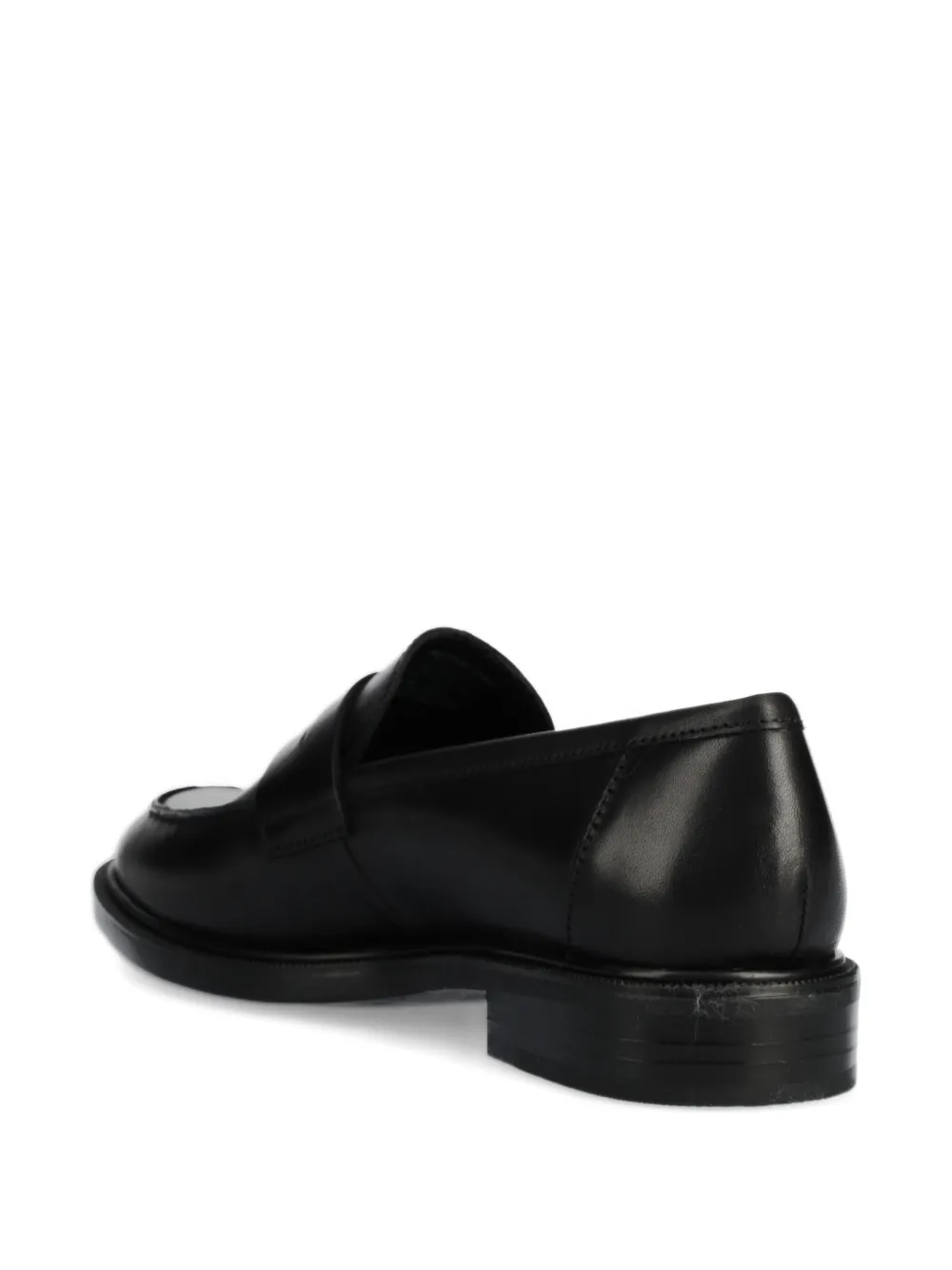 VAGABOND Amina leather penny loafers Black