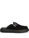 VAGABOND Blenda buckle-detail platform mules - Black