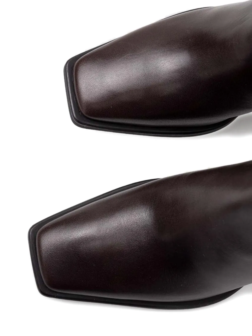 VAGABOND HEDDA enkellaarzen met vierkante neus Bruin