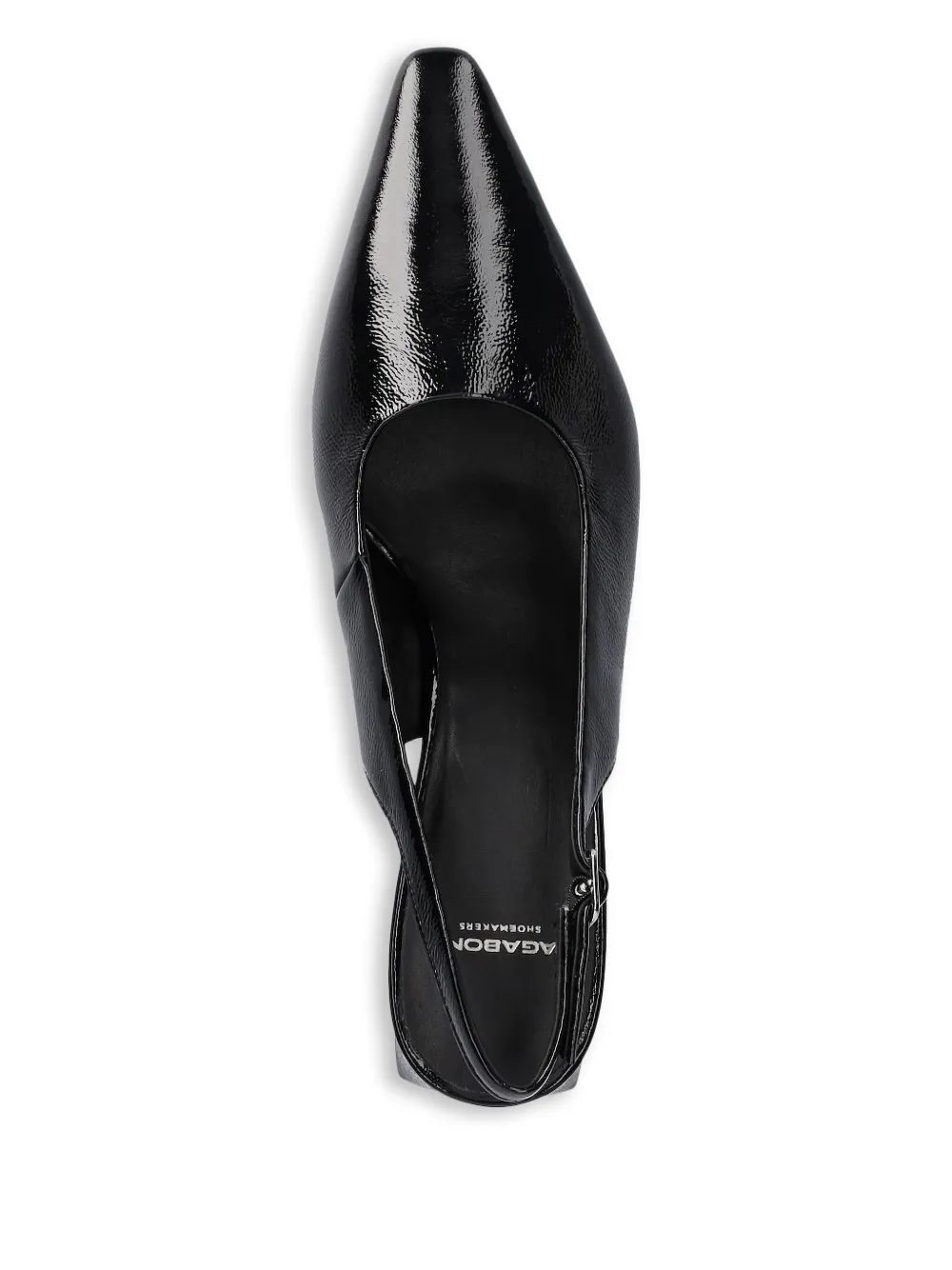 VAGABOND 58 mm Altea slingback pumps met puntige neus Zwart