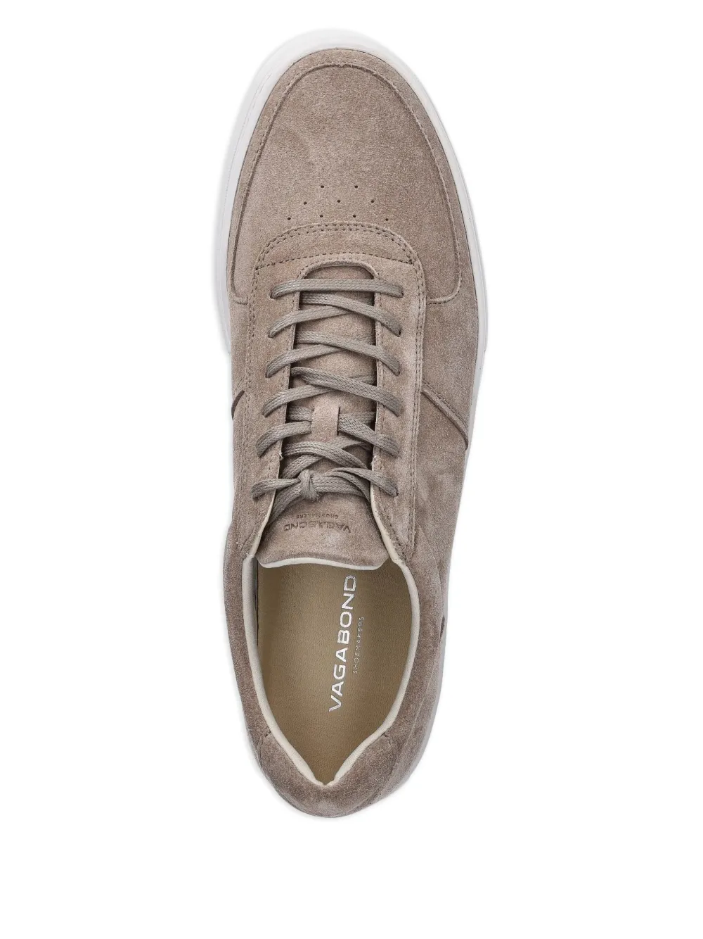 VAGABOND Suède low-top sneakers Beige