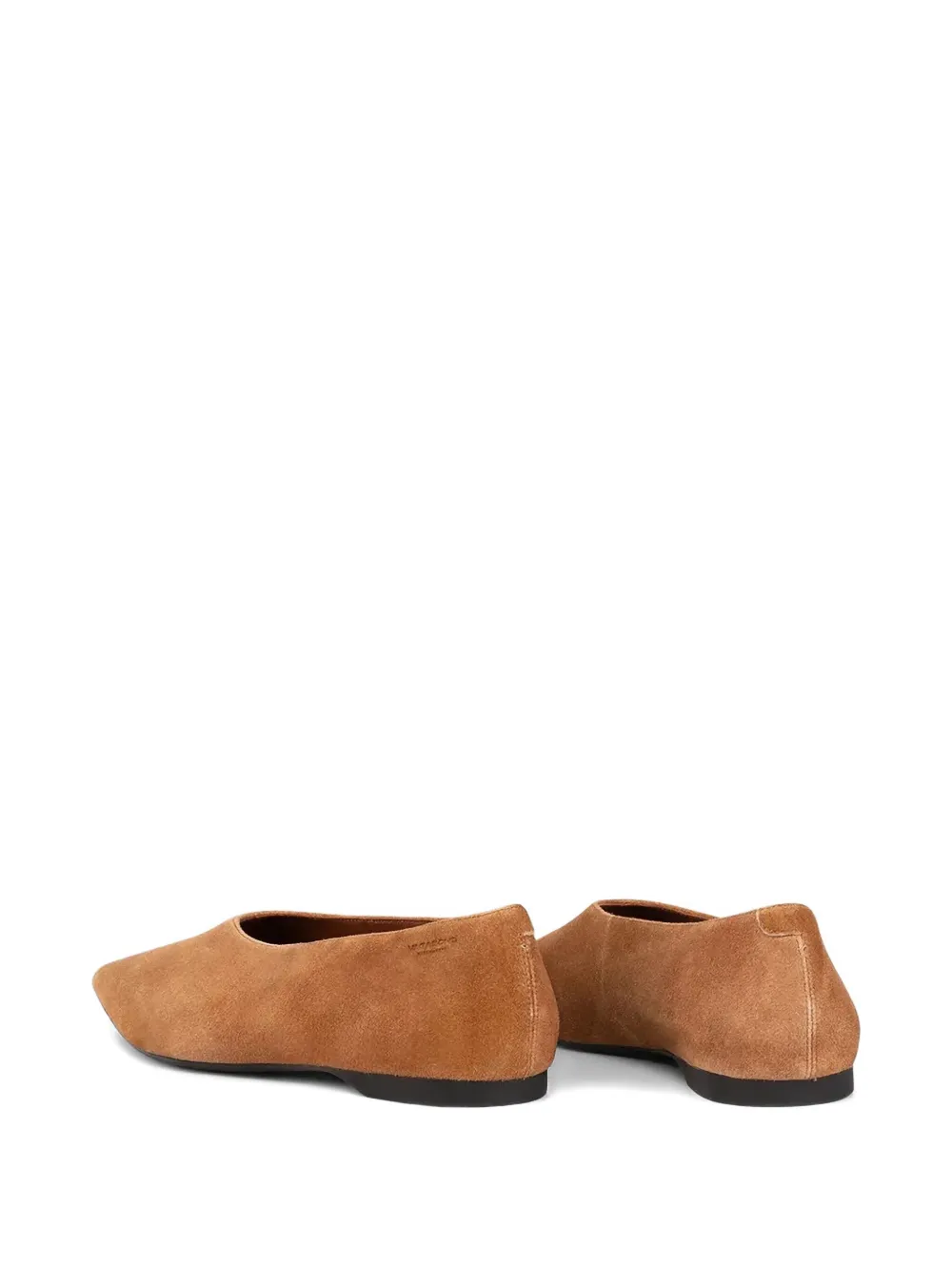 Vagabond Hermine Pointed-toe Suede Ballet Flats