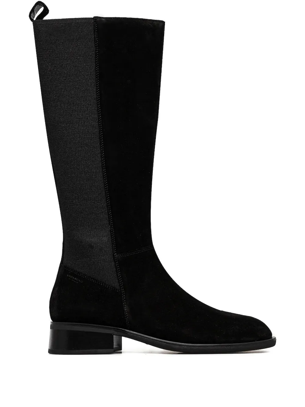 VAGABOND suede zip-fastening boots | Black | Image 1