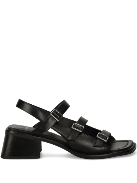VAGABOND 60mm Ines buckle-detail block-heel sandals