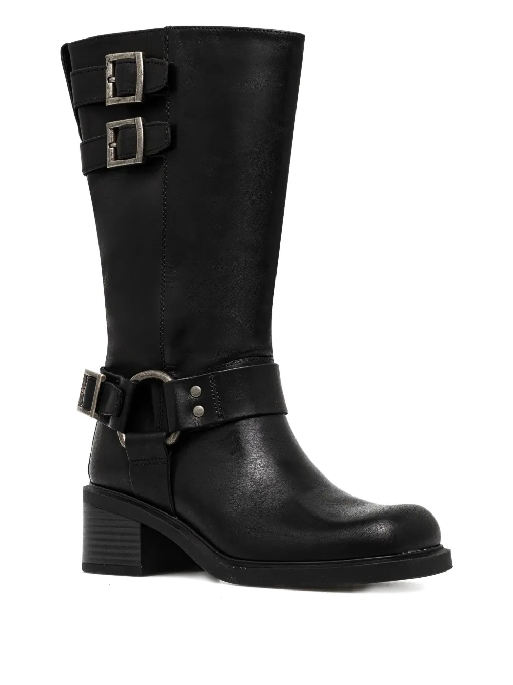 VAGABOND Daniella buckle-strap leather boots | Biker Boots | Image 2