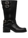 VAGABOND Daniella buckle-strap leather boots - Black