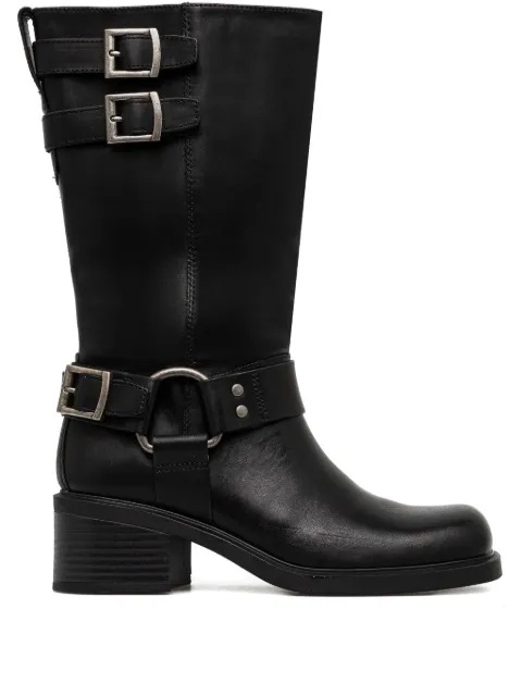 VAGABOND Daniella buckle-strap leather boots