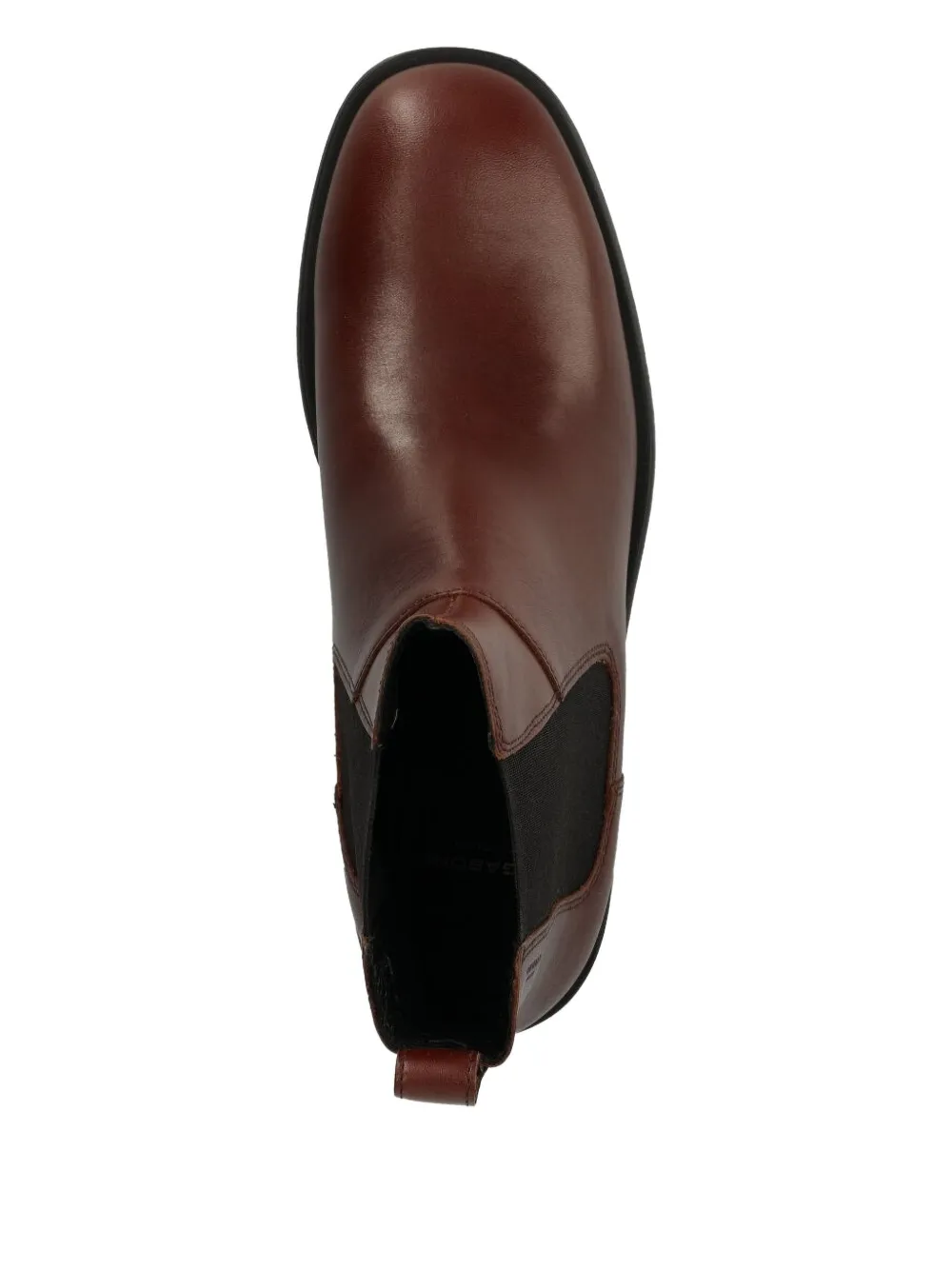 VAGABOND elastic-panel leather chelsea boots Brown