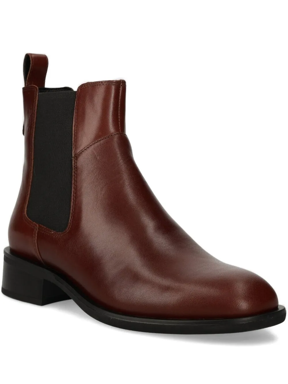 VAGABOND elastic-panel leather chelsea boots Brown