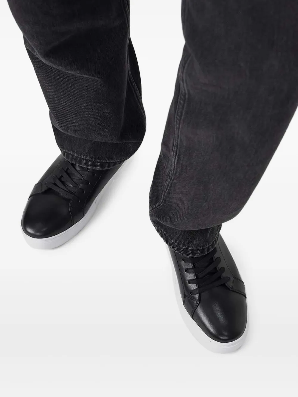 VAGABOND leather sneakers Black