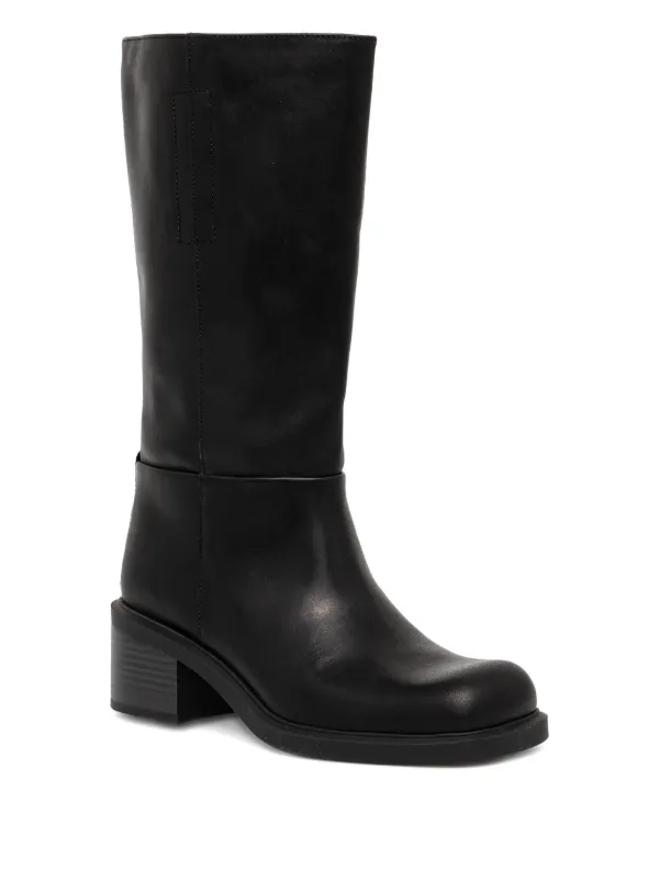 VAGABOND 57mm Daniella Leather Boots | Black | FARFETCH
