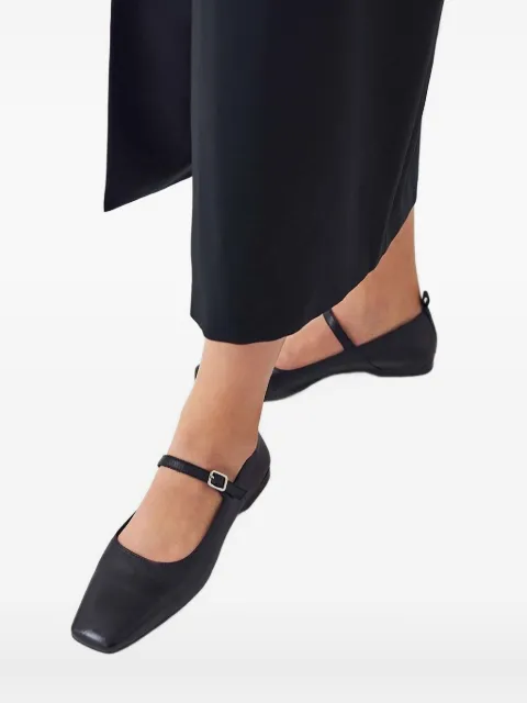 VAGABOND square-toe buckle flats