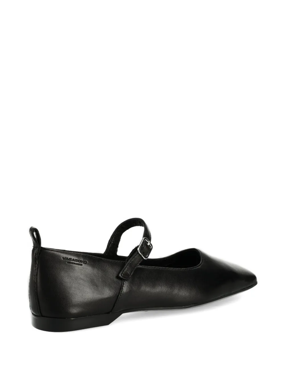 VAGABOND Ballerina's met vierkante neus BLACK