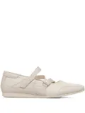 VAGABOND Hillary cross-strap ballet flats - White