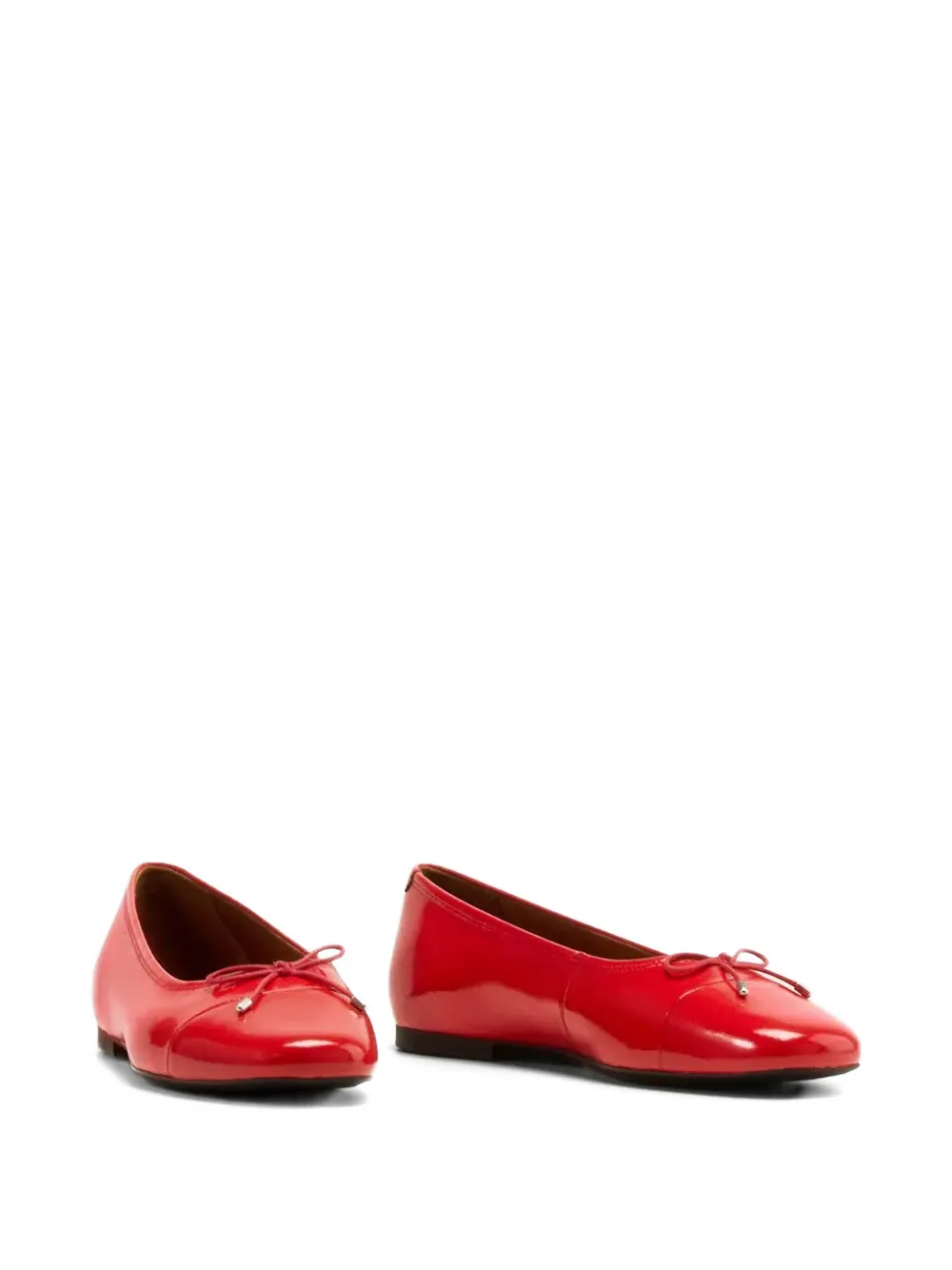VAGABOND Jolin lakleren ballerina's Rood
