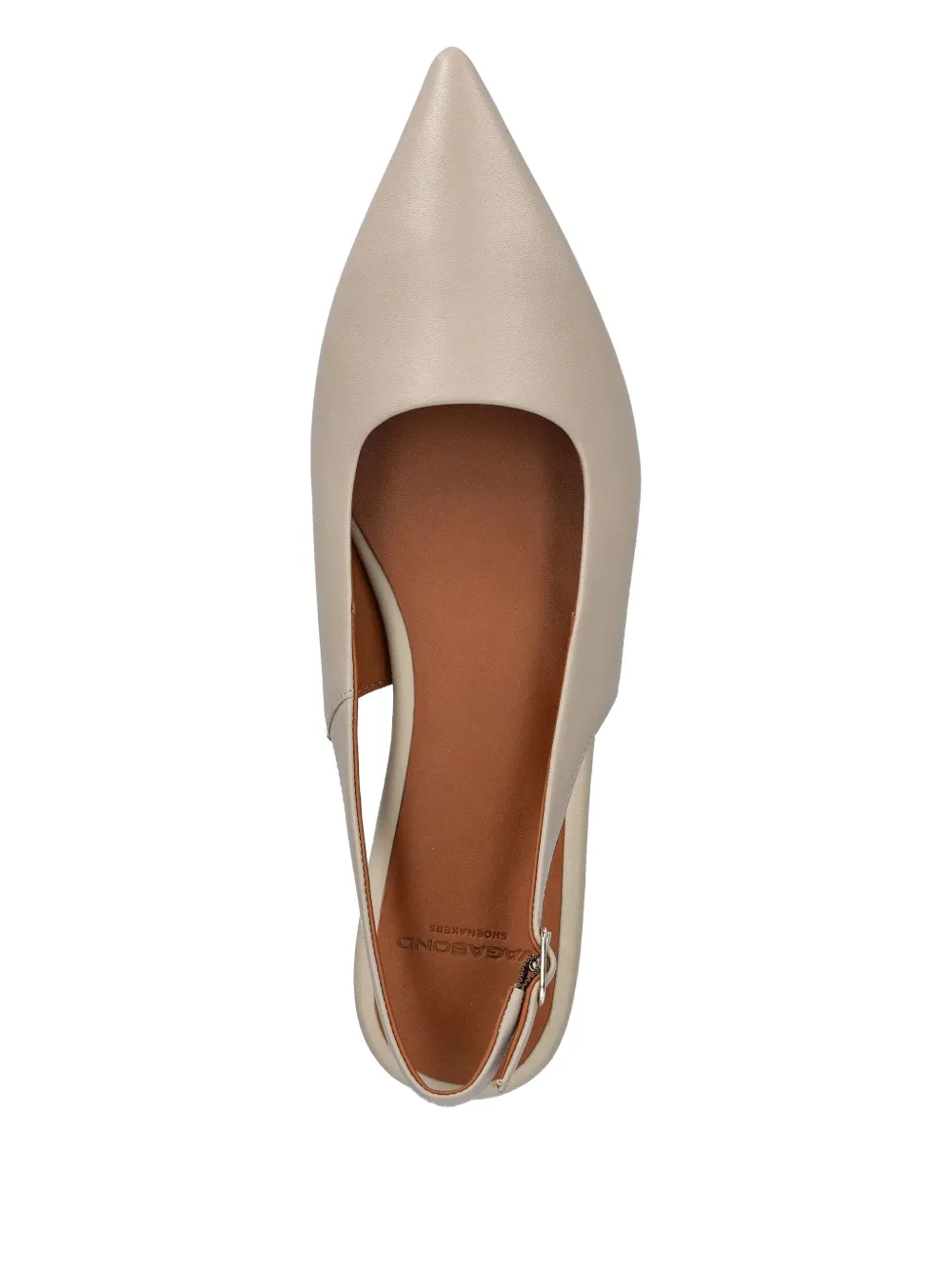 VAGABOND Hermine slingback flats Neutrals