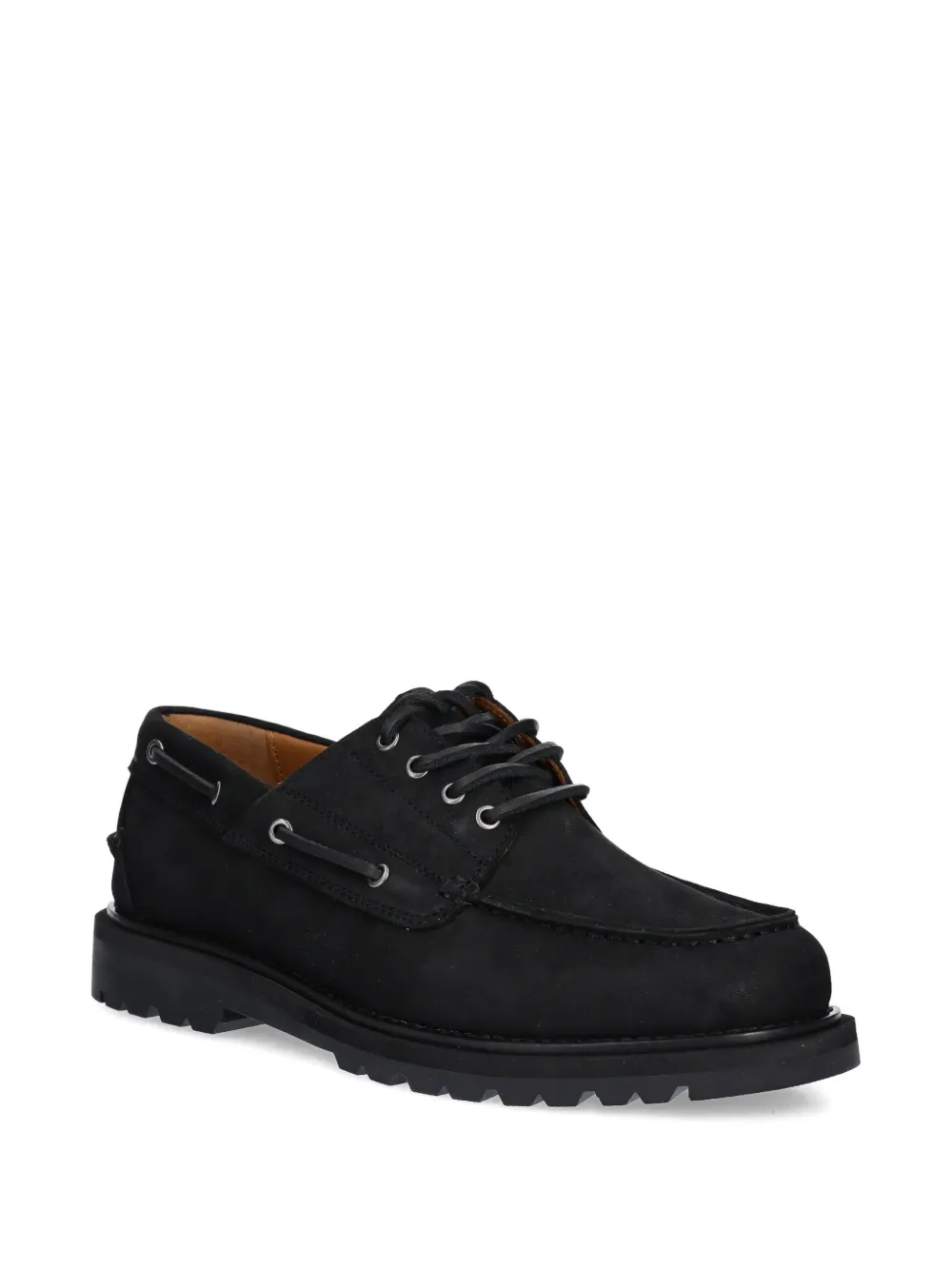 VAGABOND Leren bootschoenen Zwart