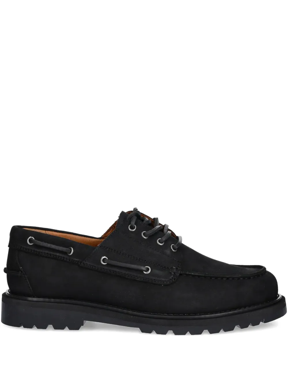 VAGABOND Leren bootschoenen Zwart