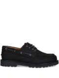 VAGABOND leather boat shoes - Black