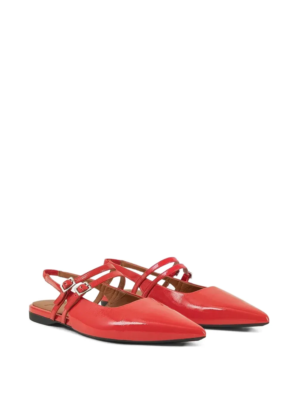 VAGABOND Hermine patent leather slingback ballet flats | Image 2