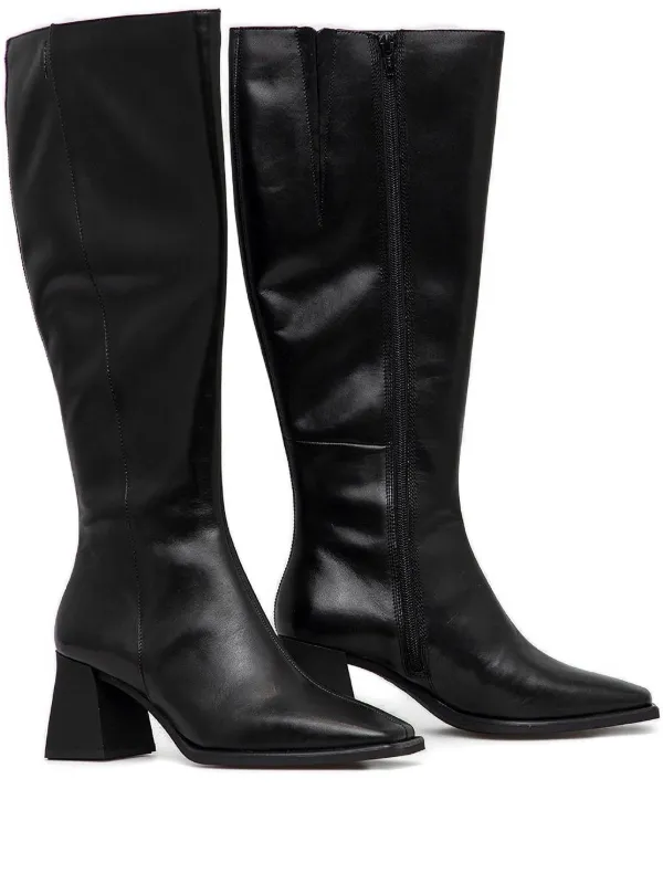 VAGABOND 70mm Hedda knee-high Boots Black FARFETCH GE