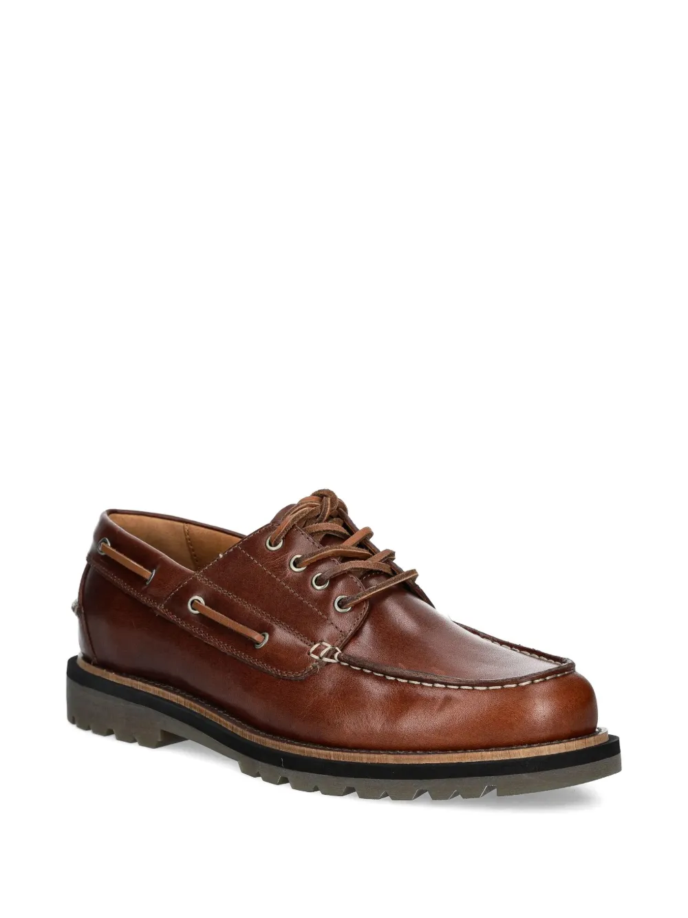 VAGABOND Jay leren veterschoenen Bruin