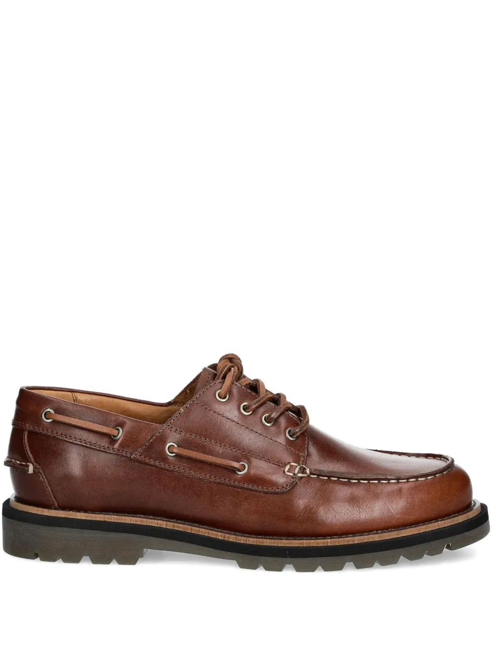 VAGABOND Jay leren veterschoenen Bruin