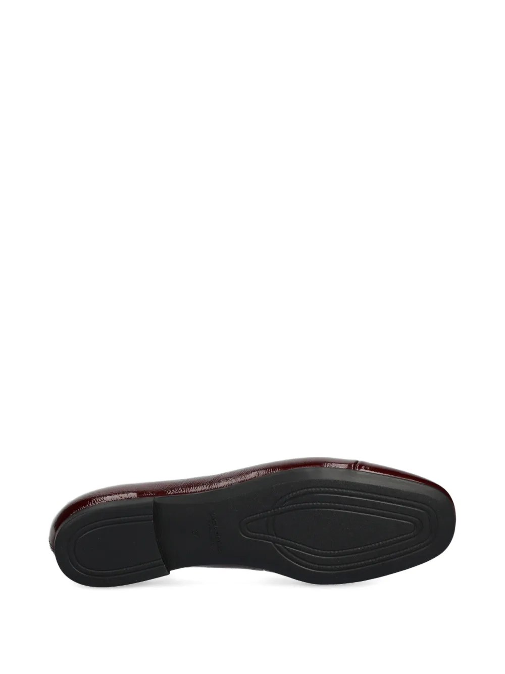 VAGABOND Jolin patent-leather ballet flats Red